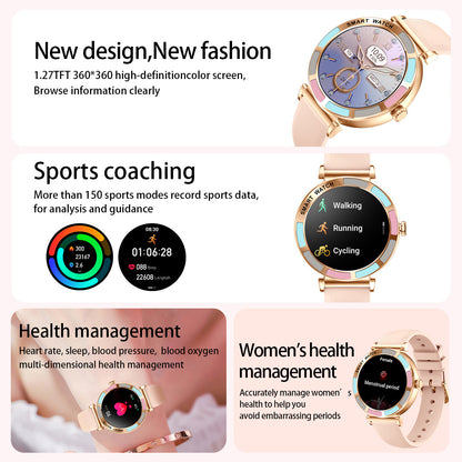 H20 Radiance: Womens HD Bluetooth Calling Watch