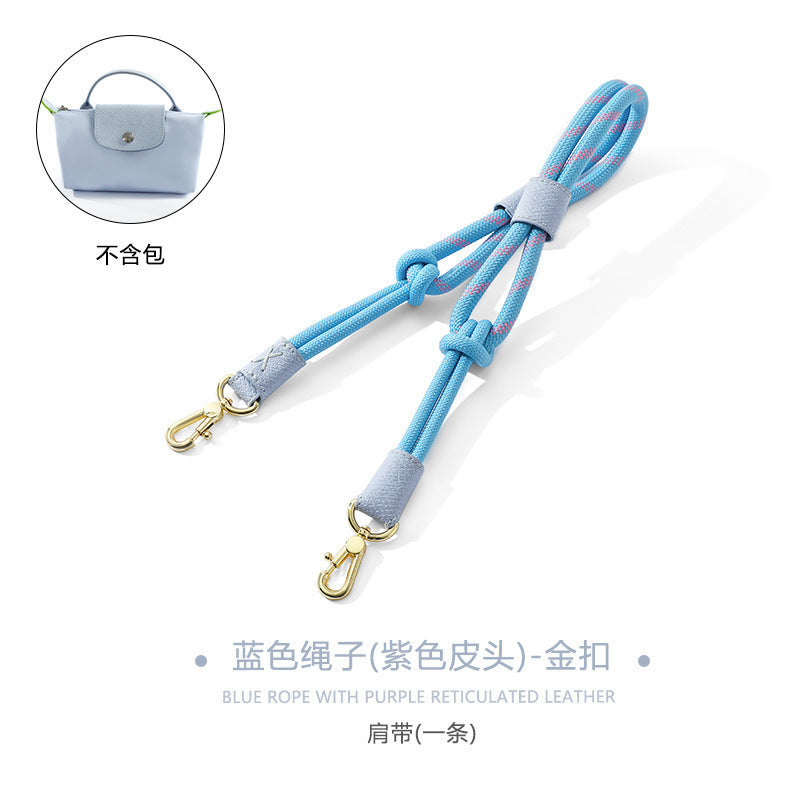 Punch-free Modification Accessories Braided Rope Shoulder Strap Crossbody Strap