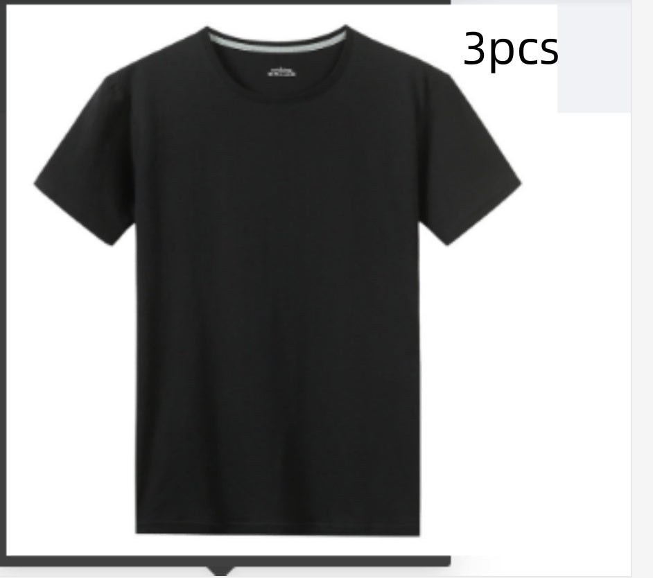 Elite Solid Color Premium Cotton Short Sleeve T-Shirt
