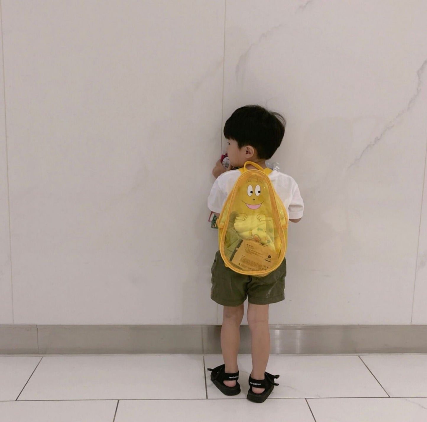 The Transparent Jelly: PVC Jelly Signature Children’s Backpack