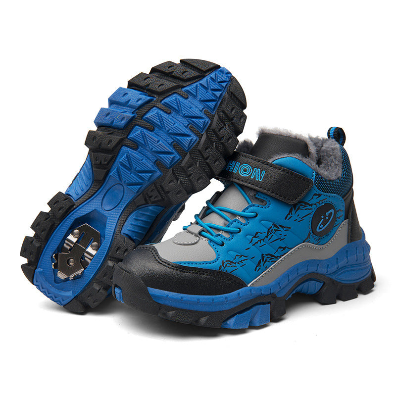 The Alpine Voyager: Dual-Cotton Performance Hiking Boots