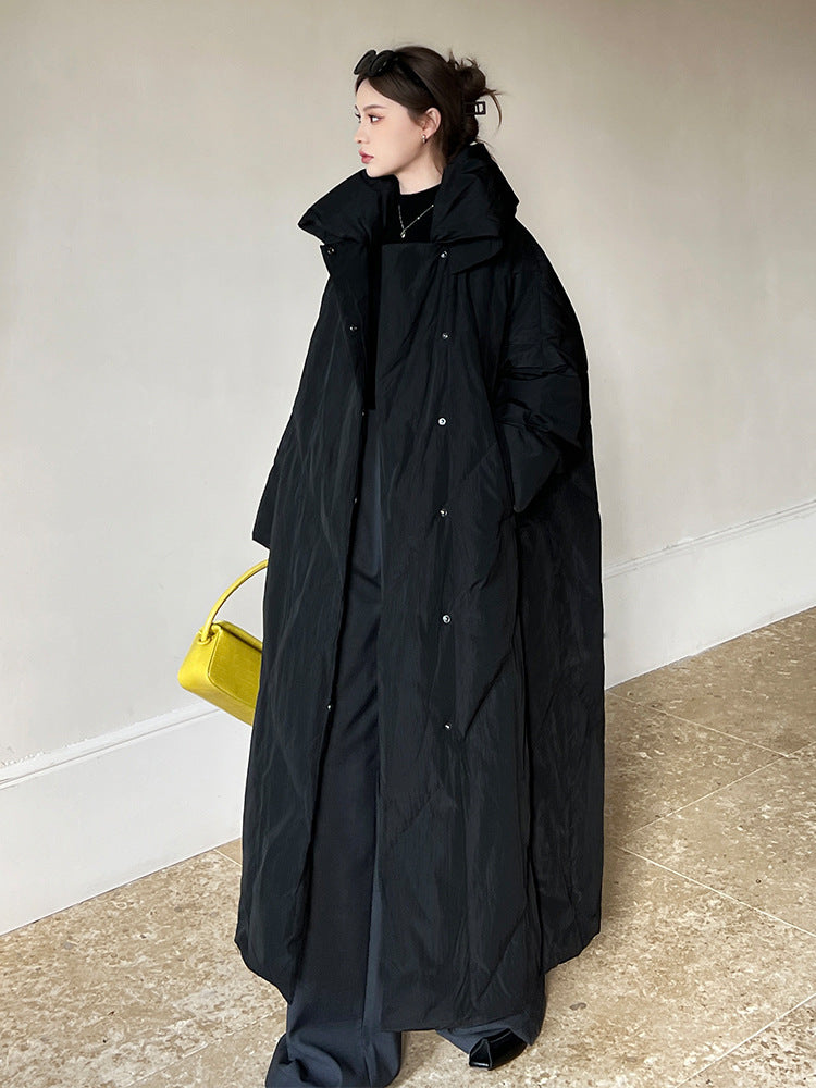 Women's Large Size Winter Clothing Mid-length Korean Style