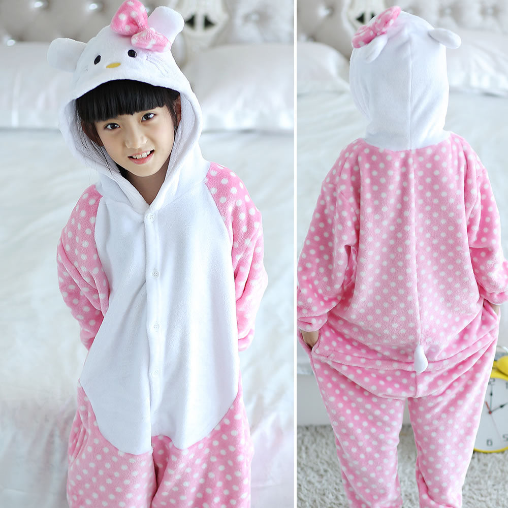 The Long Sleeve Flannel: Children’s Animal One-Piece