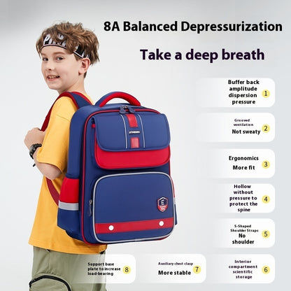 Large Capacity Children's Lightweight Breathable Backpack