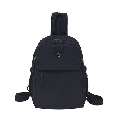 Multi-layer Nylon Backpack New Multi-purpose One Shoulder