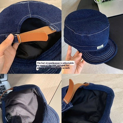 Japanese Style Simple Fashionable Hat Soft Top Versatile Short Brim Baseball Cap