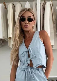 Light Blue Top