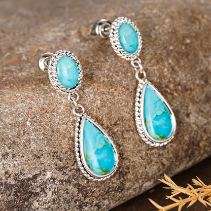Classical Temperament Water Drop Earrings For Women