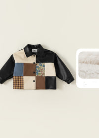 Black integrated velvet