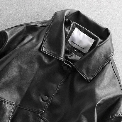 Spring Autumn Trendy Loose Motorcycle Clothing Effortless Cool