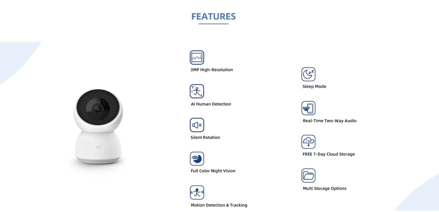 IMILAB A1 Camera 2K Wi-Fi Camera