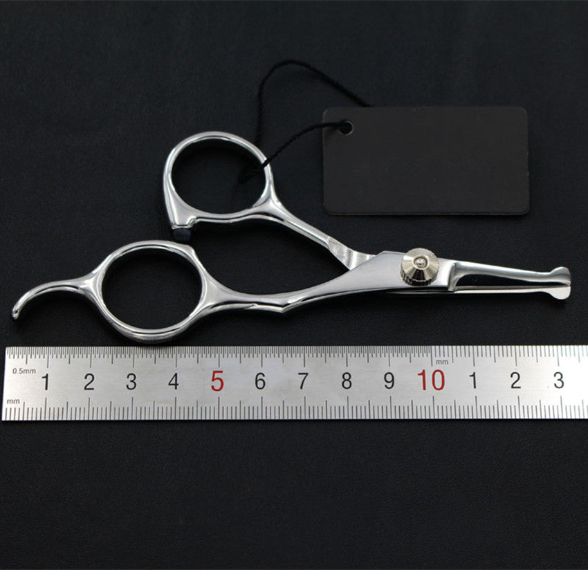 Round Head Pet Grooming Straight And Thinning Scissors