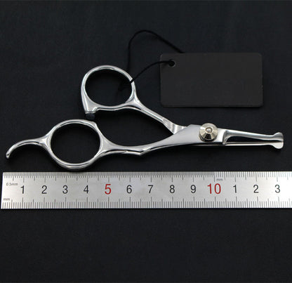 Round Head Pet Grooming Straight And Thinning Scissors