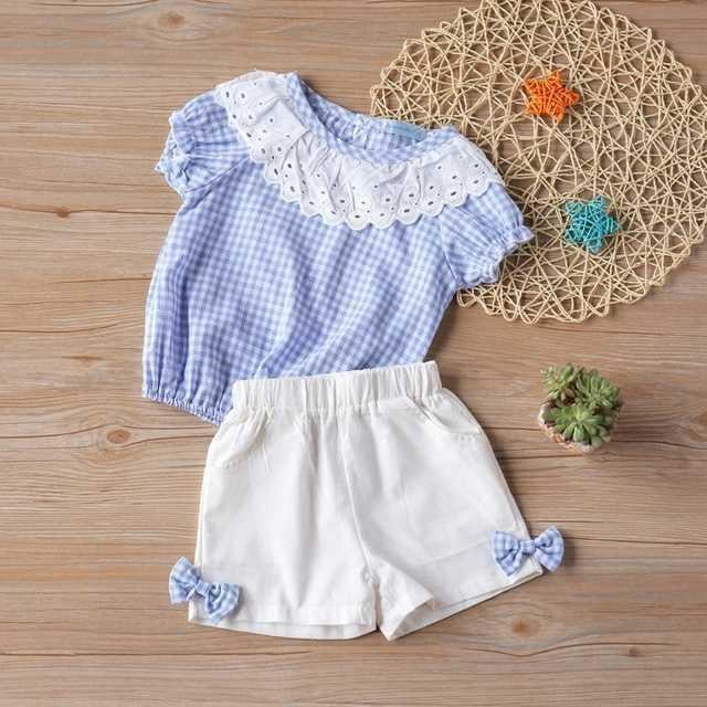 The Summer Collection: Big Bow Silk-Touch T-Shirt & Shorts Set
