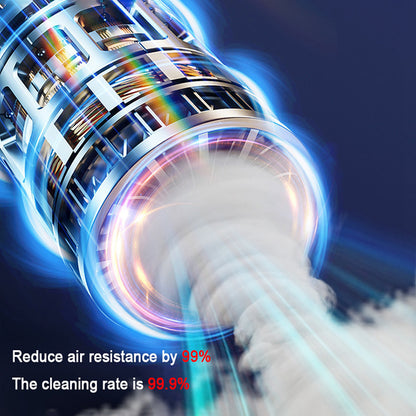 AutoSweep Turbo: High-Suction Precision Car Cleaning System