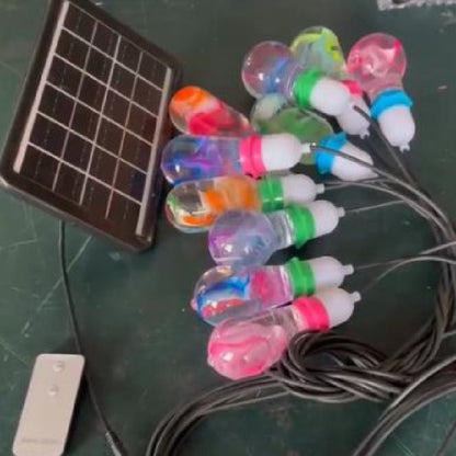 Glass Lamp Solar Wishing Glass Lamp