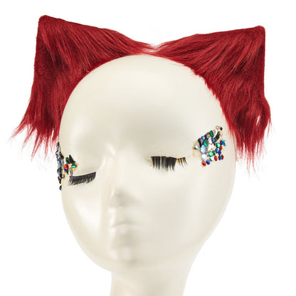 Gothic Handmade Animal Ears Cat Ear Hairpin Headdress