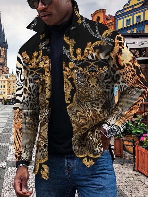 Gradual Change 3D Print Digital Button Cardigan