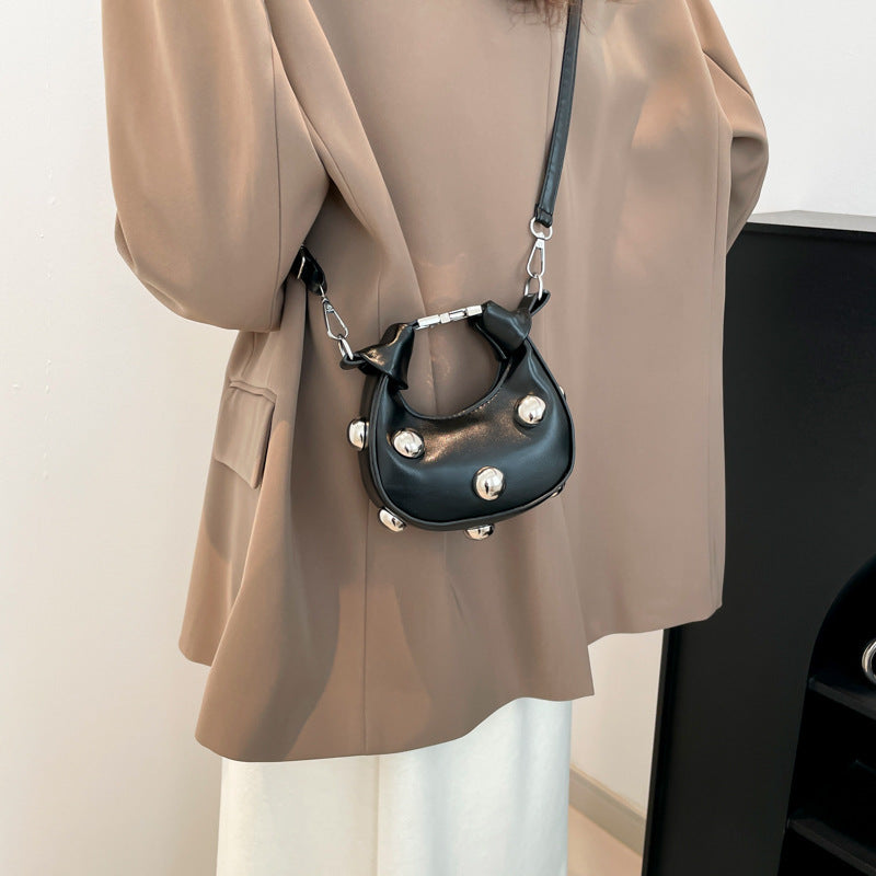 Mini Portable Dumpling Niche Casual Trend All-match Women Messenger Bag