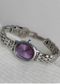 Purple Elliptical Table
