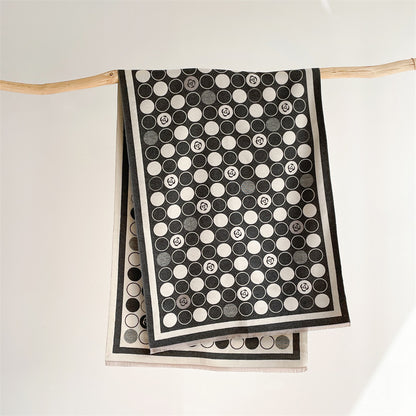 Thickened Warm Shawl Cashmere Winter Circle Scarf