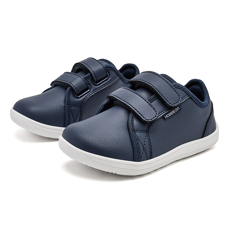 The Executive Junior: Wide-Head Leather Business Casuals