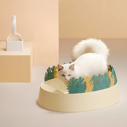 Jungle Cat Toilet Semi Closed And Removable