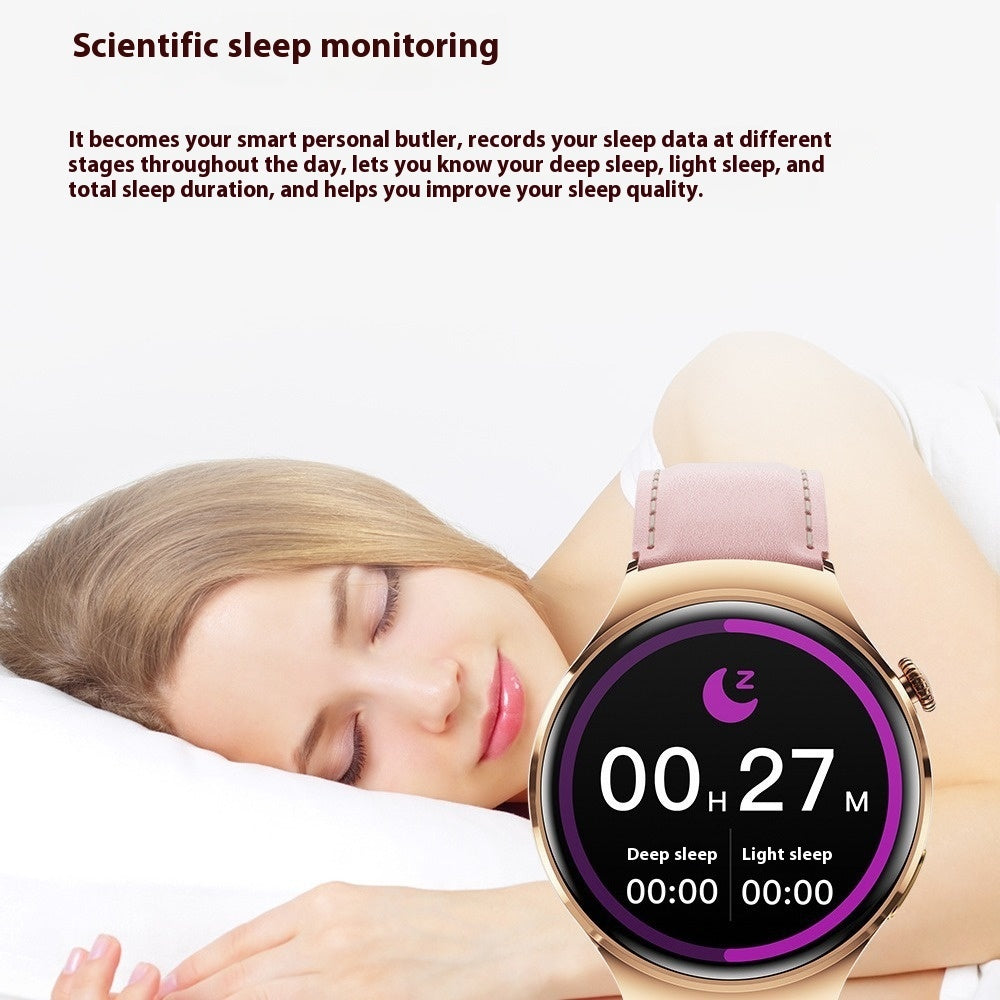 The Feminine Aura: Womens Health & Bluetooth Calling Watch