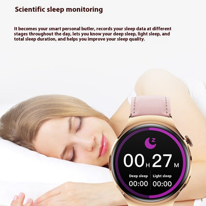 The Feminine Aura: Womens Health & Bluetooth Calling Watch