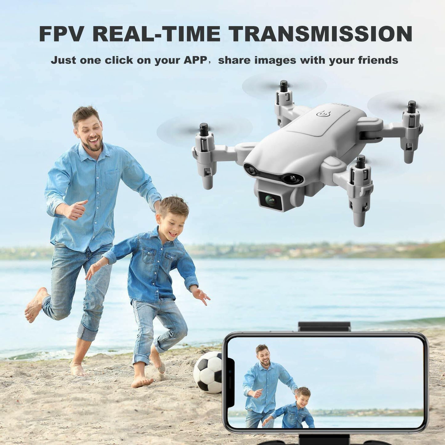 4D V9 KidsCam: Mini Drone with Camera RC Toy Gift for Boys & Girls