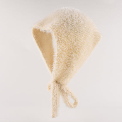 Women's Autumn And Winter Warm Plush Knitted Hat