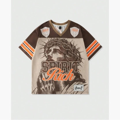 American Heritage Retro Mesh Athletic Tee