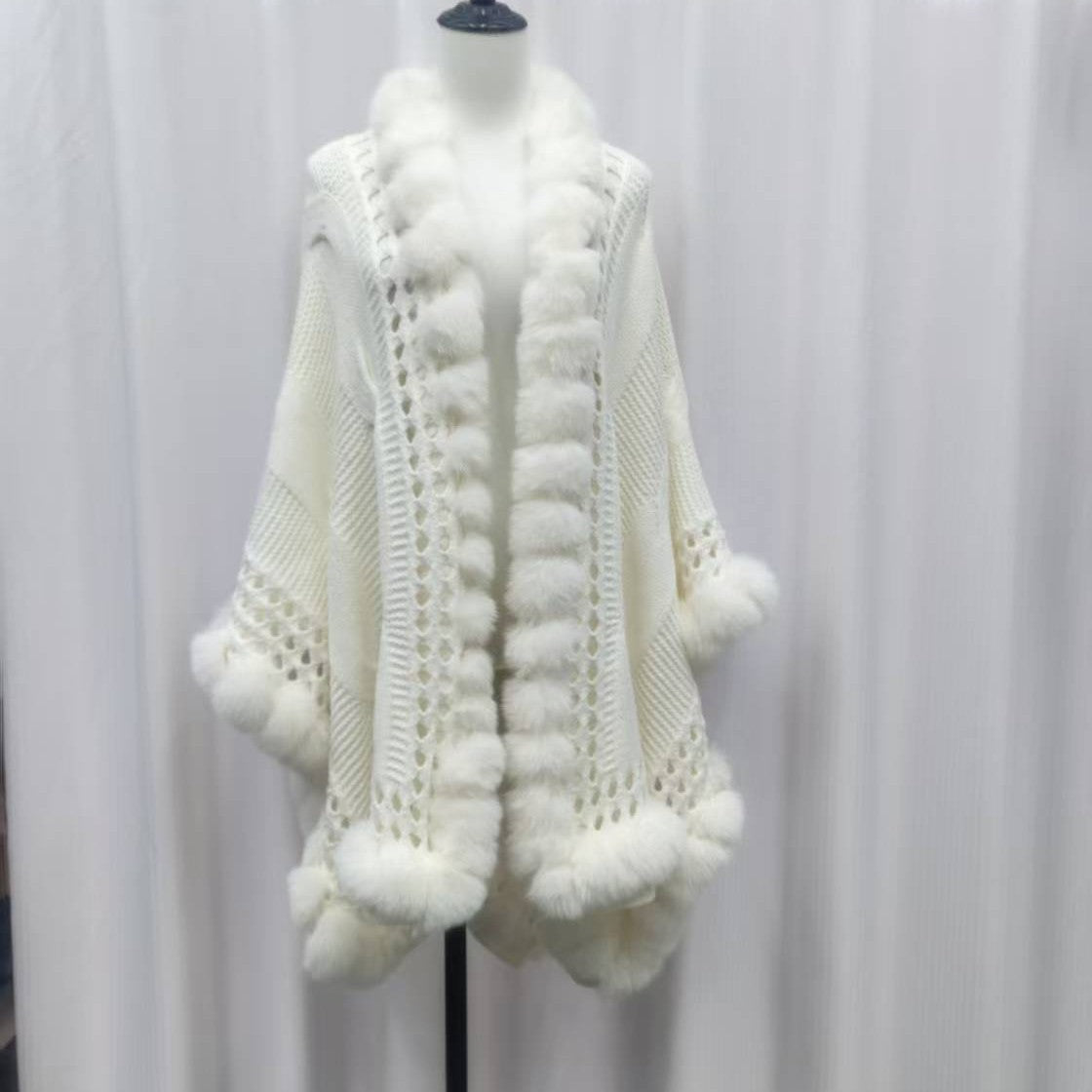 Fleece-lined Shawl Thickened Lazy Plush