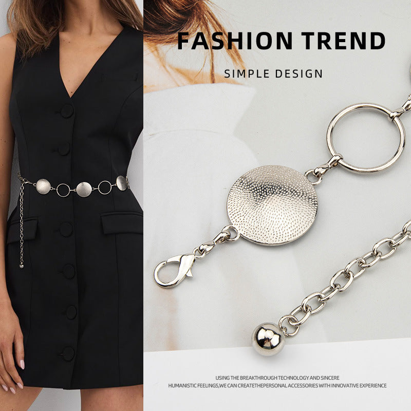 Waist Chain Ring Dress Decoration Belt