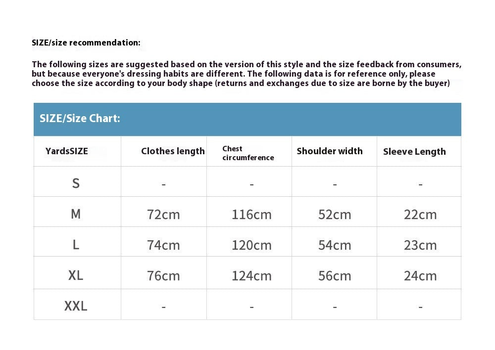 Cartoon Letter Print Short-sleeved T-shirt For Men