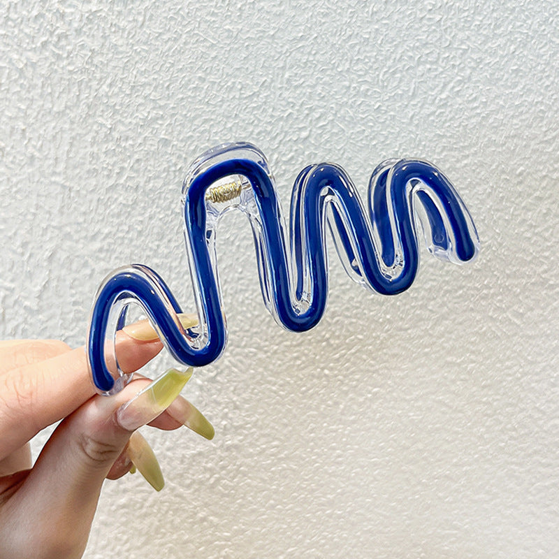 Outing Simple New Oil Dripping Wave Grip