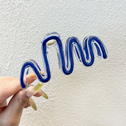 Outing Simple New Oil Dripping Wave Grip