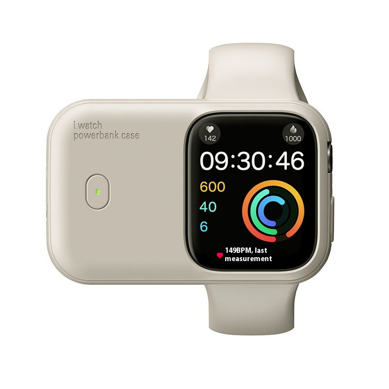 WristPower Watch: Portable Wireless Power Bank Compatible with Smartwatch