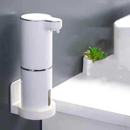 Smart Foaming Soap Dispenser with Integrated Phone Cleaning Hub