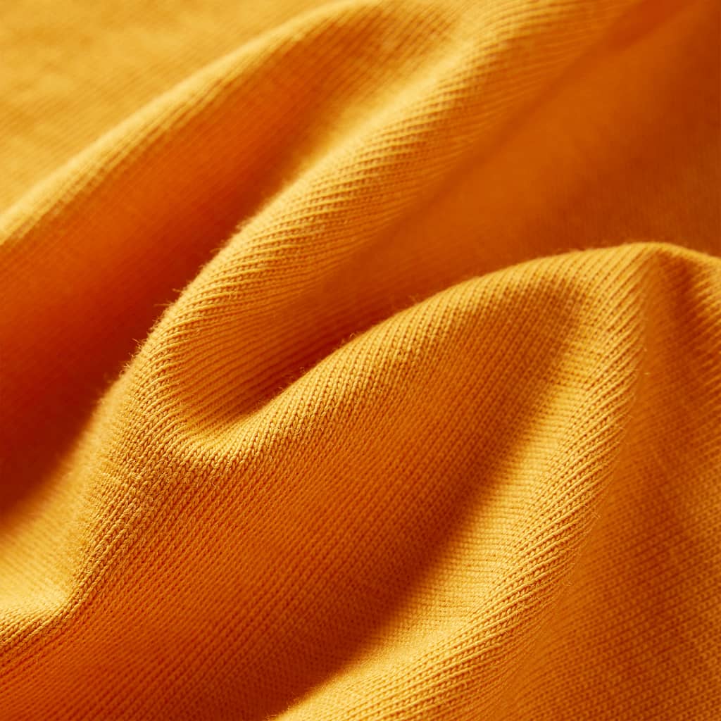 The Ochre Essence: Earth-Toned Long Sleeve Cotton Shirt