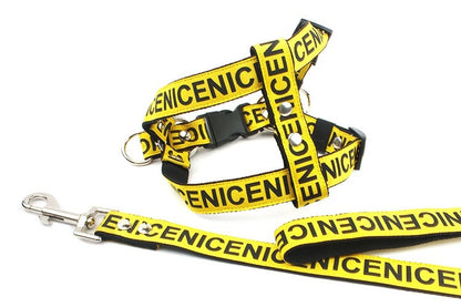 Casual PET Polyester Traction Dog Collar