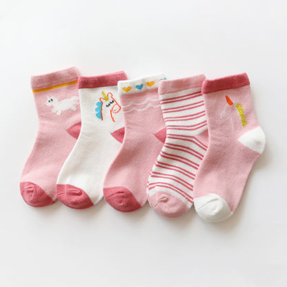 The Fauna Foot: Cartoon Animal Cotton Signature Socks