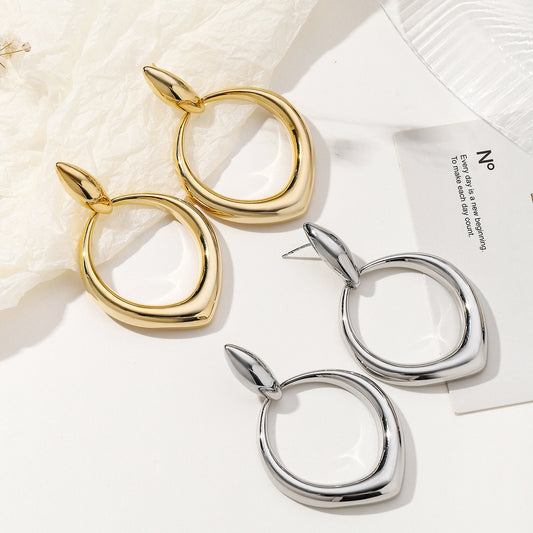 Hong Kong Style Niche Tassel Design Sense Ear Ring Cold Style