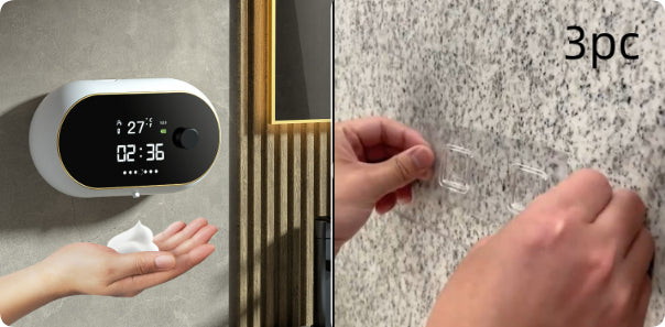 Rechargeable Wall-Mounted Foaming Sanitizer Dispenser