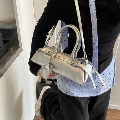 Niche Bowling Bag Design Commuter Fashionable Shoulder Bag