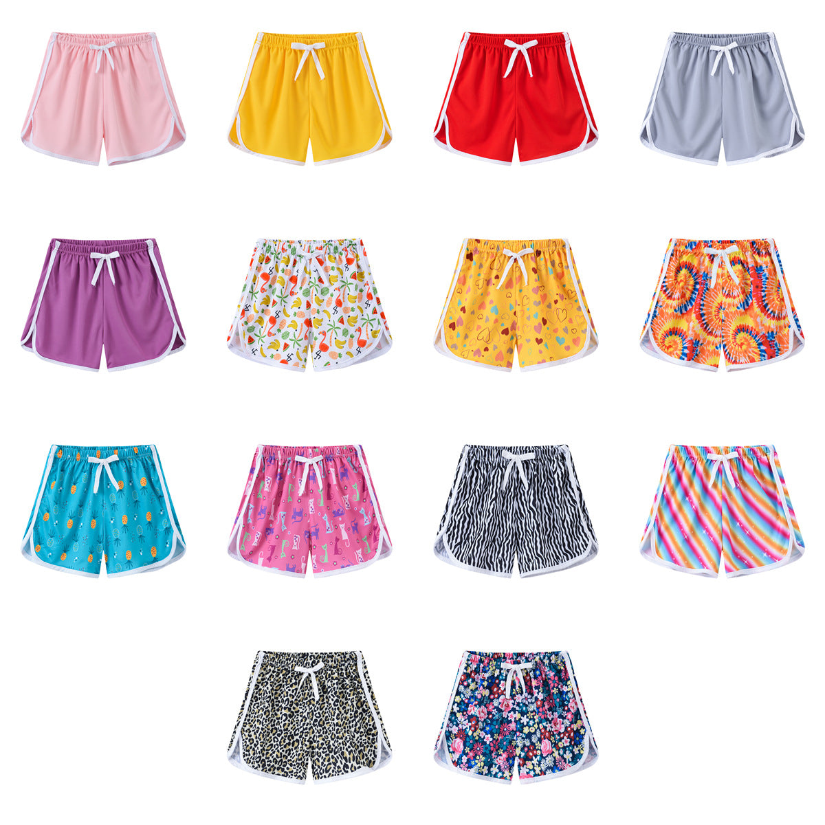 Fashion Boys And Girls Vacation Beach Shorts