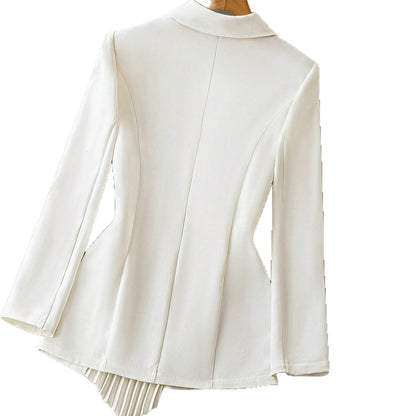 Elegant Elegant All-matching Irregular Coat For Commuting In Various Places