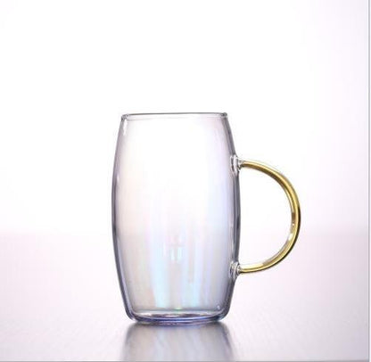 Colorful Cold Water Bottle Borosilicate Glass Pot