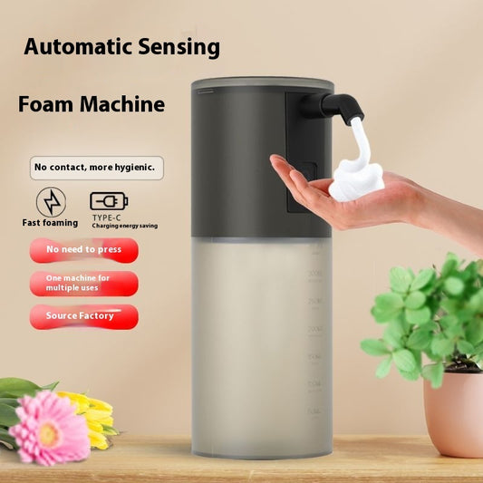 Full-automatic Infrared Induction Foam Soap Dispenser Reach Out Bubble Washing Phone