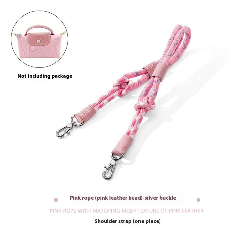 Punch-free Modification Accessories Braided Rope Shoulder Strap Crossbody Strap